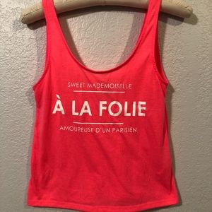 H&M Hot Pink Tank Top
